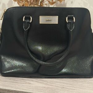 DKNY Black Leather Purse
